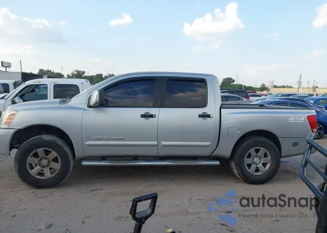 2007 Nissan Titan Se z USA, uszkodzony, nr VIN 1N6BA07B47N246430